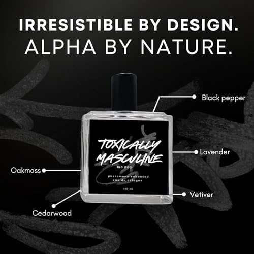 Toxically Masculine - Pheromone Infused Eau de Cologne (100 ml)