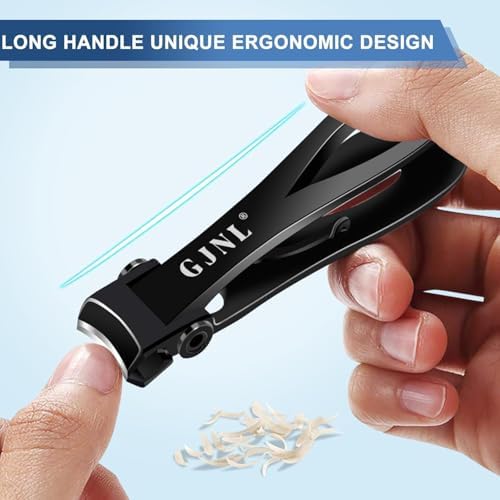 Toenail Clippers for Seniors Thick Toenails, Wide Jaw Toe Nail Clippers and Angled Head Toenail Clippers for Thick Toenails, Professional German Nail Clippers for Men Novelty Gifts, Women&Pregnant