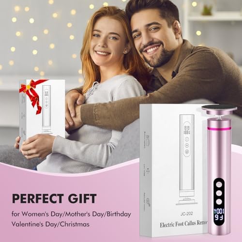 2 in 1 Electric Foot Callus Remover Cordless, 13000RPM Professional Feet Pedicure Tools for Dead Skin, Rechargeable Metal Foot Sander & Nail File with 9 Speed Level and 40Pcs Sandpaper Discs