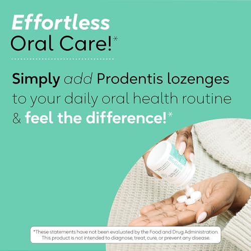 BioGaia Prodentis 3-Pack | Dental Probiotic Lozenges | Promote Healthy Gums & Teeth | Defend Against Dental Problems | Replenish Oral Microbiome | Improve Oral Health | Apple Flavor | 90 Day Supply