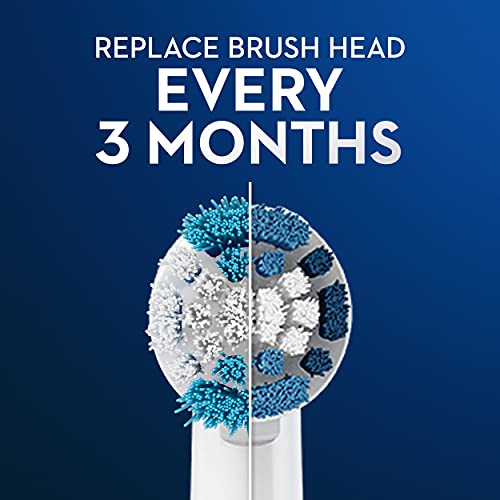 Oral-B Precision Clean Replacement Brush Heads for an Oral-B Electric Toothbrush, Pack of 6