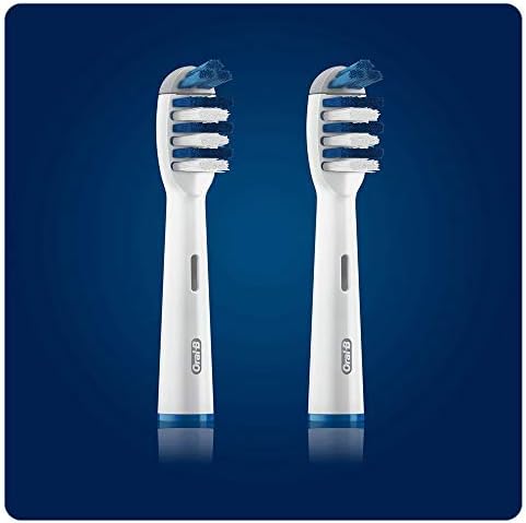 Oral-B Trizone Toothbrush Heads Replacement Refills for Electric Rechargeable Toothbrush, Bristles Sweep in-Between Teeth for a Deep Clean, Pack of Two