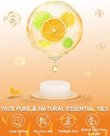 Shower Steamers Aromatherapy 15 Pack, Tangerin & Lemon Shower Bombs with Natural Essential Oils, Relaxation & Birthday Gifts for Women and Men, Stress Relief & Self Care Gifts, Shower Tablets