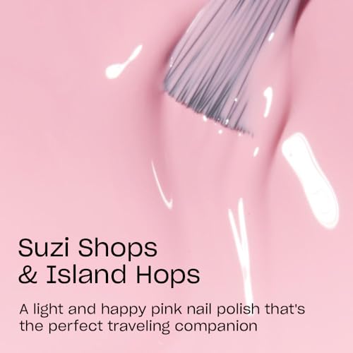 OPI Nail Lacquer Nail Polish | Sheer Light Nude Pink Crème Chip Resistant Nail Polish | Vegan, Fast Drying, Streak Free