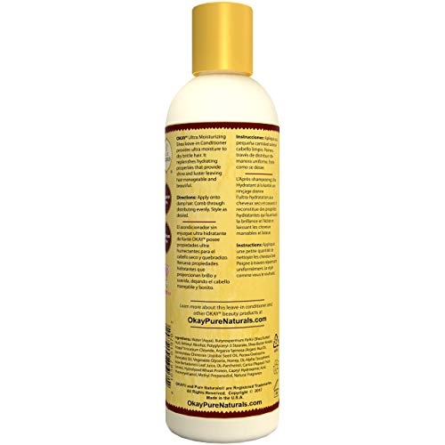 OKAY SHEA LEAVE IN CONDITIONER 8oz / 237ml