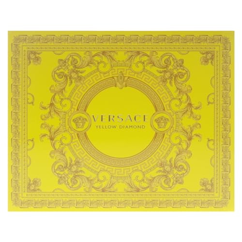 Versace Yellow Diamond 3 Piece Gift Set for Women, packaging may vary