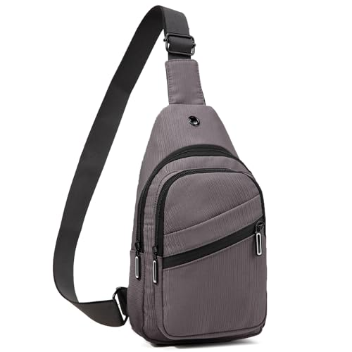AOSTIHOT Crossbody Small Sling Backpack Sling Bag for Women Men, Chest Bag Daypack Crossbody for Travel Sport Running Hiking