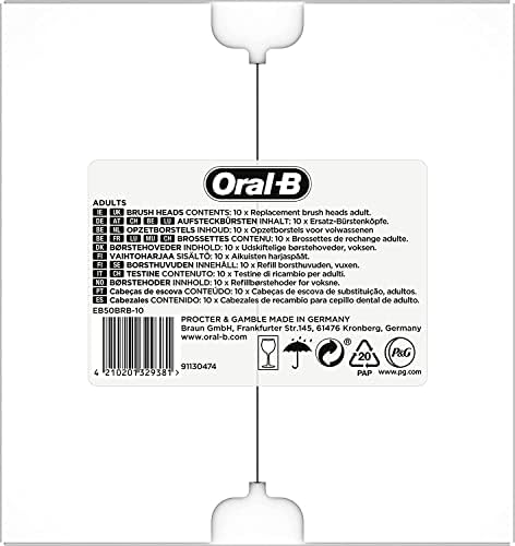 Oral-B, Pack of 10 Toothbrush Heads, Old