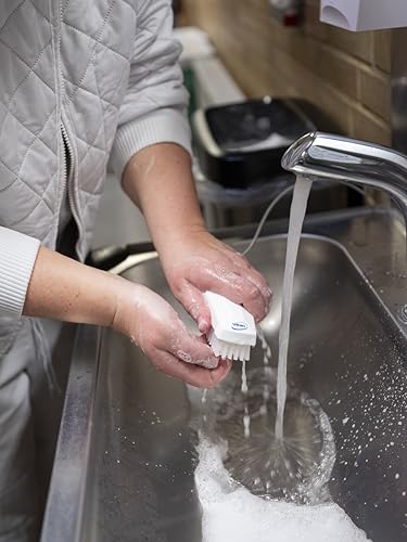 Vikan 64409 Brush,Nail,Stiff,PP/PBT,Black