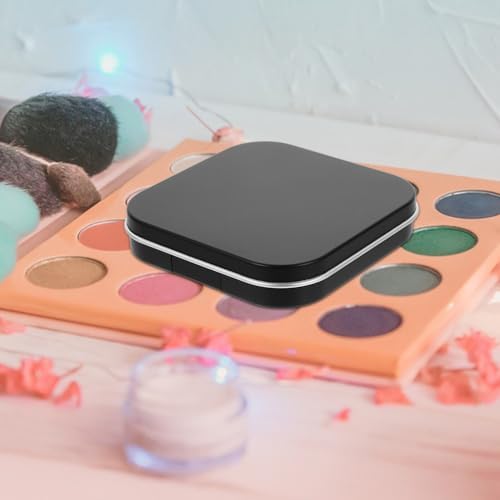 2 Pcs Empty Magnetic Eyeshadow Palettes for DIY Cosmetics - Lipstick, Blush, Powder