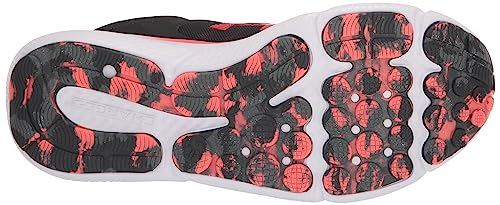 Under Armour Men's Charged Assert 10, (006) Black/Black/Red, 7, US