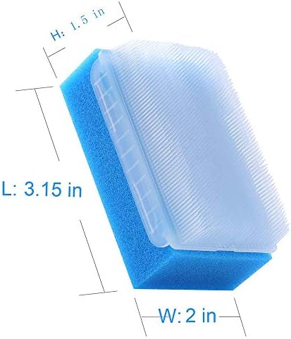 12PCS Sterile Bath Sponge & Sensory Brush, MELONSUN Baby Bath Scrubber.