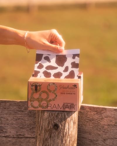 Framar Yeehaw Hair Foils For Highlighting - Pop Up Hair Foil For Hair Highlighting, Highlight Foils For Hair, Aluminum Foil Sheets, Salon Foils For Hair Stylist, Non Slip 500 Pop Up Foil Sheets