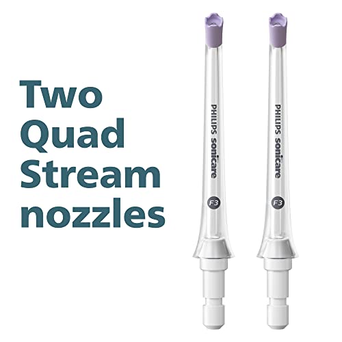 Philips Sonicare Power Flosser Quad Stream Tips (F3), 2pk, White HX3062/00