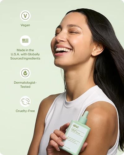 Divi Healthy Hair Goals Bundle - 30ml Hair Serum, 2 Fl Oz Volumizing Shampoo, & 2 Fl Oz Volumizing Conditioner