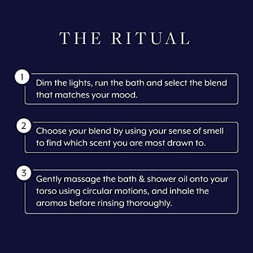 Aromatherapy Associates Essential Oil Blends – Luxury Shower and Body Oils for Dry Skin, Daily Aromatherapy Care for Men & Women, 10-Pack (0.10 fl oz Each) in Decorative Gift Box