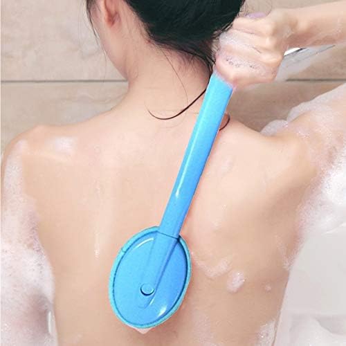 2 PCS Body Lotion Applicator Back Washer for Shower, Eyxformula Long Handle Self Tanning Back Applicator Back Lotion Applicators, Back Moisturizer Sunscreen Applicator