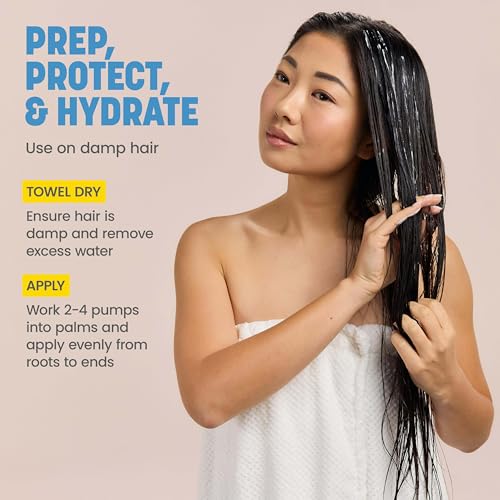 Drybar Liquid Glass High-Gloss Smoothing Blowout Cream | Reduces Frizz, Smooths Hair, Enhances Shine for a Healthier Appearance | Heat Protectant for Hair up to 450°F