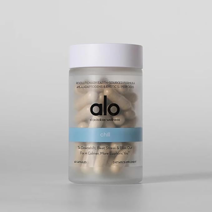 Alo Chill Capsules Relaxation Supplement Which Supports Calmness And Mental Clarity
