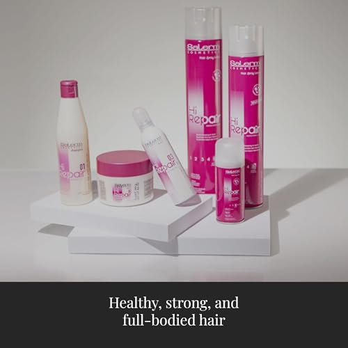 SALERM - Repairing Shampoo - Hi Repair Shampoo - 1000 ml - Deep Hydration for Damaged Hair - Repairs and Rejuvenates - Shinier and Softer Hair - Immediate Effect