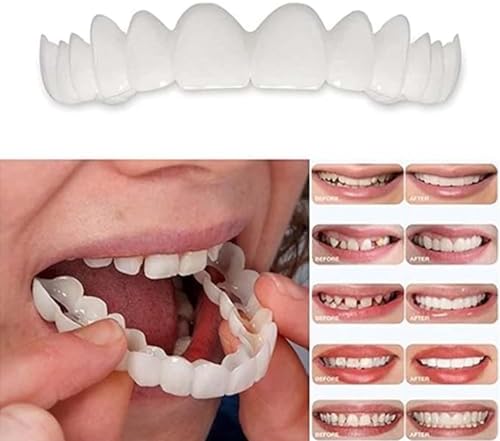 2 Pairs, Temporarily Adjustable for Men and Women, Regain Confidence Smile