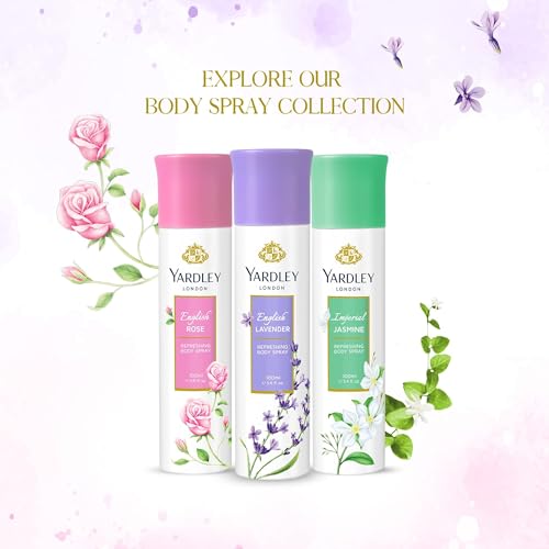 Yardley London English Rose Refreshing Body Spray