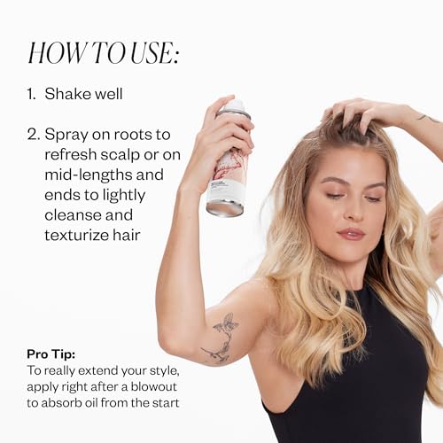 IGK JET LAG Invisible Dry Shampoo | Weightless + Refresh Style | Vegan + Cruelty Free |