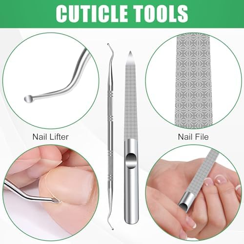 Toenail Clippers for Seniors Thick Nails - Angled Head Large Toe Nail Clippers for Men, Heavy Duty Ingrown Toenail Clippers for Thick Toenails with Wide Jaw, Sharp Nail Cutter with Catcher Long Handle