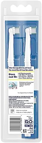 Oral-B Daily Clean Replacement Brush Heads for an Oral-B Electric Toothbrush, Pack of 3