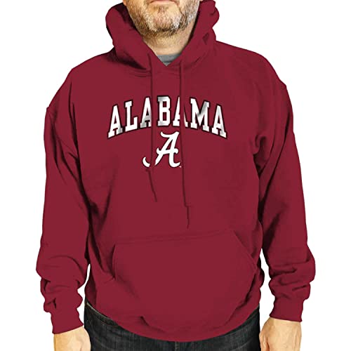 Campus Colors Adult Arch & Logo Soft Style Gameday Hooded Sweatshirt (Louisville Cardinals - Red, XX-Large)