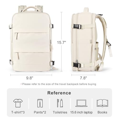 coofay Large Carry On Backpack Flight Approved Personal Item Travel Backpack For Women Airline Approved Waterproof Sports Luggage Backpack Casual Daypack Small Hiking Backpack Purple Backpack