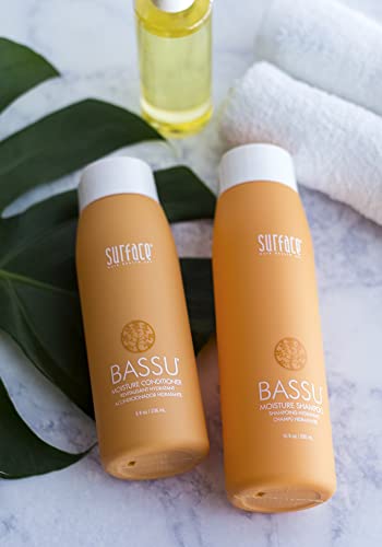 Surface Hair - Bassu Moisture Shampoo - Cleanses, Moisturizes, and Provides Sulfate Free Shine