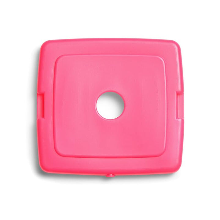 Cool Coolers by Fit + Fresh, Reusable & Long-Lasting Slim Ice Packs, Cold Packs for Cooler, Flat ice Packs for Lunch Bags. Cooler Accessories for Lunchboxes, Camping, Beach, Lunch, & Work, 12PK, Pink