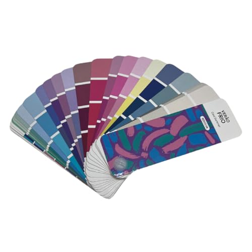 Bilingual Cool Summer Palette Color Fan by Resolva Meu Look, Personalized Guide for Cost Saving, Smart Shopping, Outfit & Wardrobe Planning; Verão Frio/Verano Frío