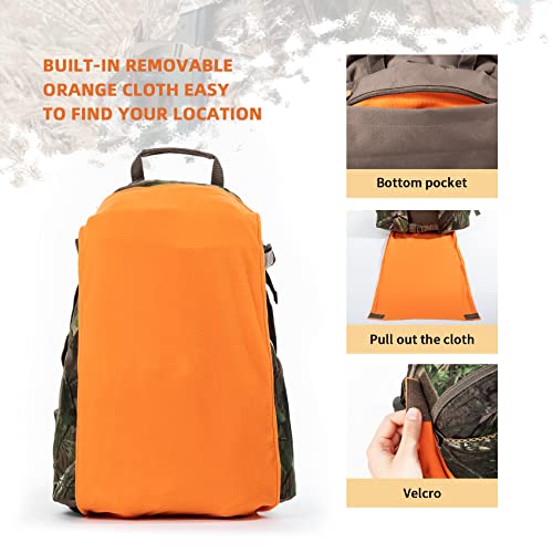 BLISSWILL Hunting Backpack Outdoor Gear Hunting Daypack for Rifle Bow Gun Hunting Gifts for Men