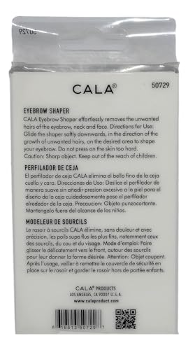 Cala Folding eyebrow shaper 3 count, 3 Count
