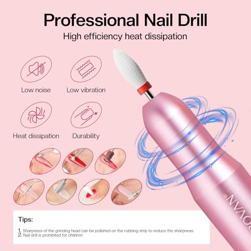 Morovan Acrylic Nail Kit for Beginners: Professional Nail Kit Set with Acrylic Powder Glitter Full Nail Starter Kit for Nail Extensions
