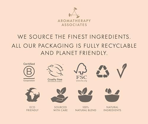 Aromatherapy Associates Revive Evening Bath and Shower Oil – Natural Hydrating Oil with 3 Essential Oils to Refresh Mind, Body, and Spirit (1.86 oz)