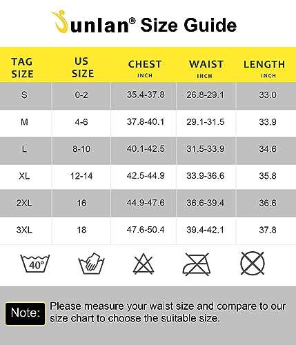 Junlan Sauna Suit for Women Full Body Jumpsuit Waist Trainers for Women Belly Fat Workout Sweat Suit(Black,Small)