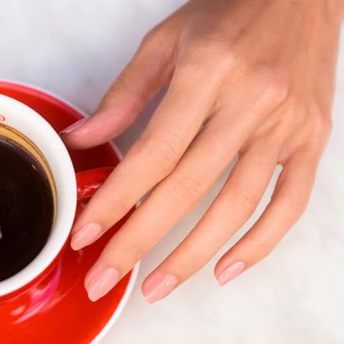 MANUCURIST • Green Flash LED Gel Nail Polish • Vegan • 12-Free, Plant-Based (60%) Gel Polish • Made in France • 0.5 fl oz (SHELL BEIGE)