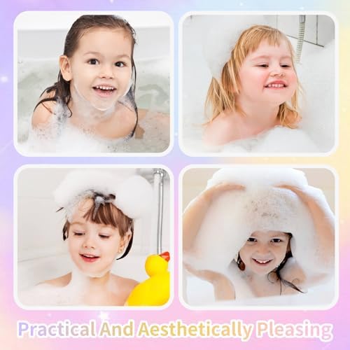 6 Pieces Donut Bath Bombs Gift Set for Kids - Scented Spa Bath Ball Fizzies with Surprise Bracelets Inside, Essential Oils, Moisturizing Bath Treats, Doughnut Princess Party Favors for Girls Women