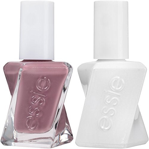 essie Gel Couture Longwear Nail Polish + Top Coat Kit, Take Me To Thread, 0.46 fl. oz.
