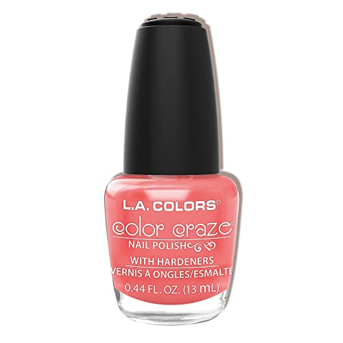 L.A. COLORS Color Craze Nail Polish, Frill CNP537