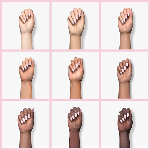 duri Nail Polish, 340 Forever Beautiful, Pale Pink Color, Soft Pastel, Neutral Shade with Sheer Finish for French Manicure, Wedding, Everyday Wear, 0.45 Fl Oz