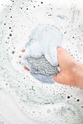 Bathorium Midnight Superbloom Crush, Wildflower Bath Soak, Lavender, Rose, Butterfly Pea Flower, Jasmine, Dead Sea Salt, 21 oz