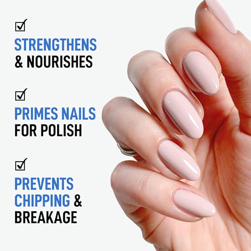 LONDONTOWN kur Nail Hardener and Base Coat, 0.4 Fl Oz (Pack of 1)