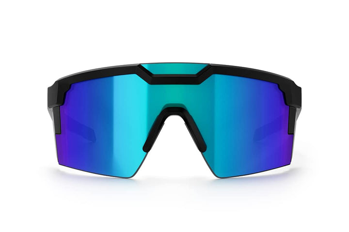 Heat Wave Visual Future Tech Z87+ Sunglasses in Galaxy Blue