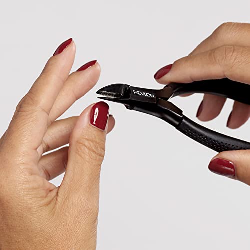 Revlon Comfort and Control Nail Nipper, Easy to Use Trimmer for Manicures, 1 Count