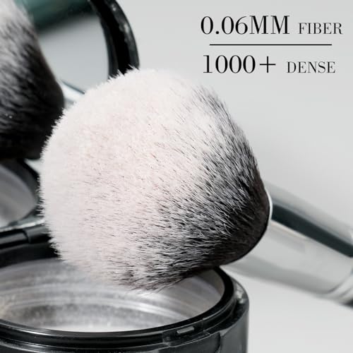 BEILI Makeup Brushes 30Pcs Professional Makeup Brush Set Premium Synthetic Kabuki Foundation Blending Brush Face Powder Blush Concealers Eye Shadows Make Up Brush Set (Black)