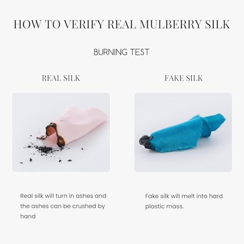 19 Momme 100% Mulberry Silk Cap for Sleeping Women,Adjustable Long Silk Bonnet for Curly Hair Elastic Night Cap